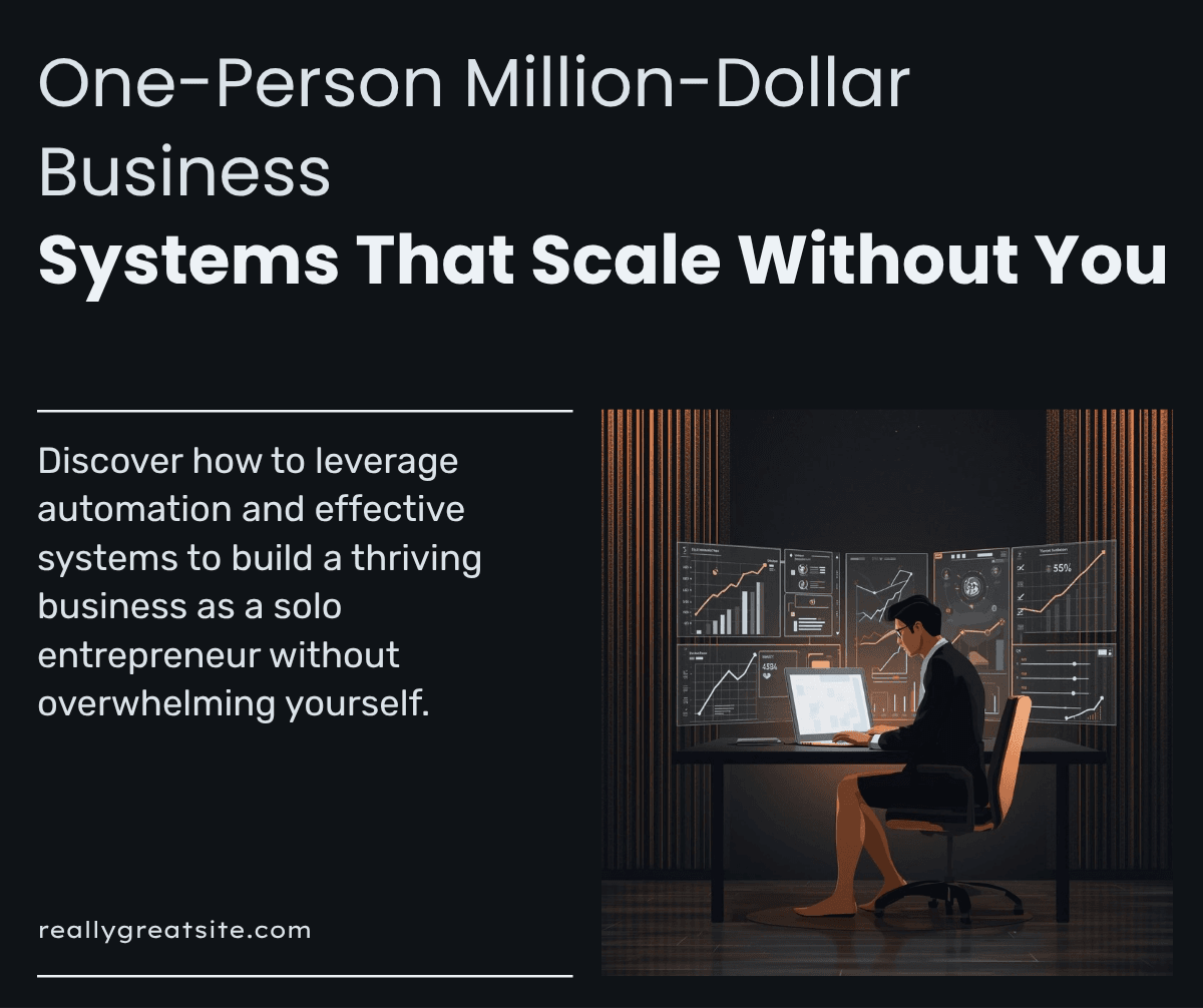 How to Build a One-Person $1M Business in 2026