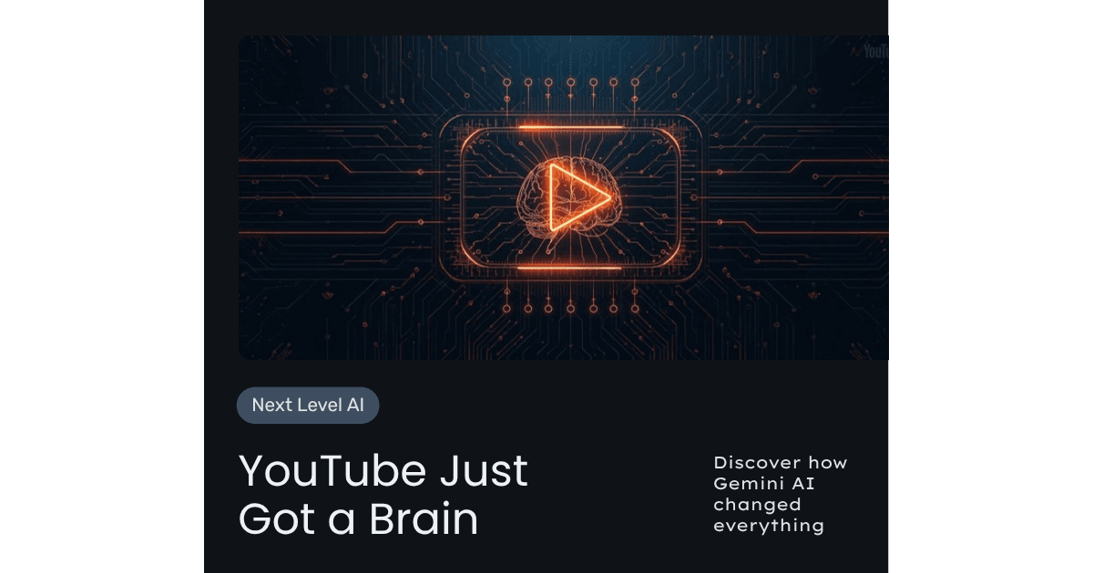 YouTube Just Got a Brain: How Gemini AI Changed Everything on January 14, 2026