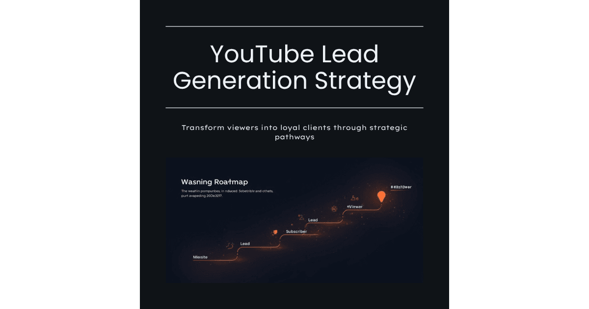 YouTube Lead Generation Strategy: From Zero Leads to 50+ Per Month